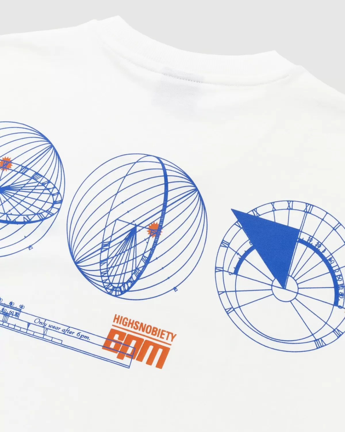 6PM 18.00 X Highsnobiety Berlin, Berlin 3 T-Shirt Alleen Na 18.00 Uur Wit Best