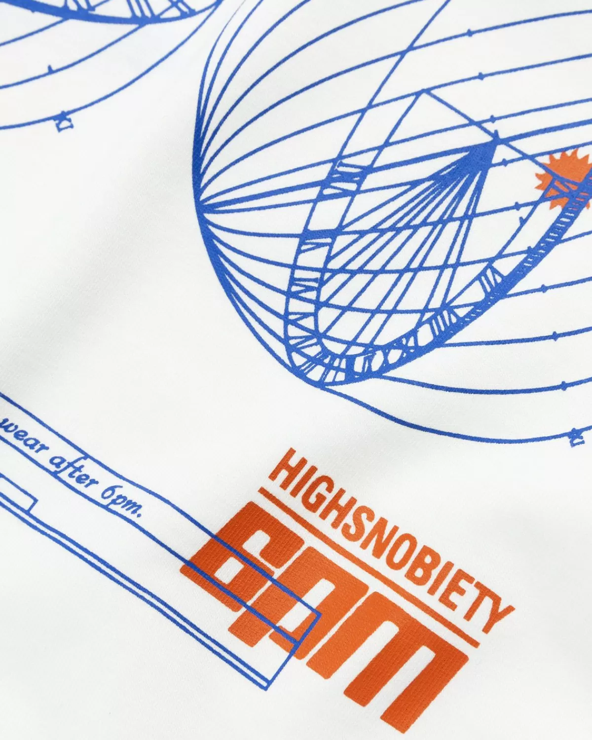 6PM 18.00 X Highsnobiety Berlin, Berlin 3 T-Shirt Alleen Na 18.00 Uur Wit Best