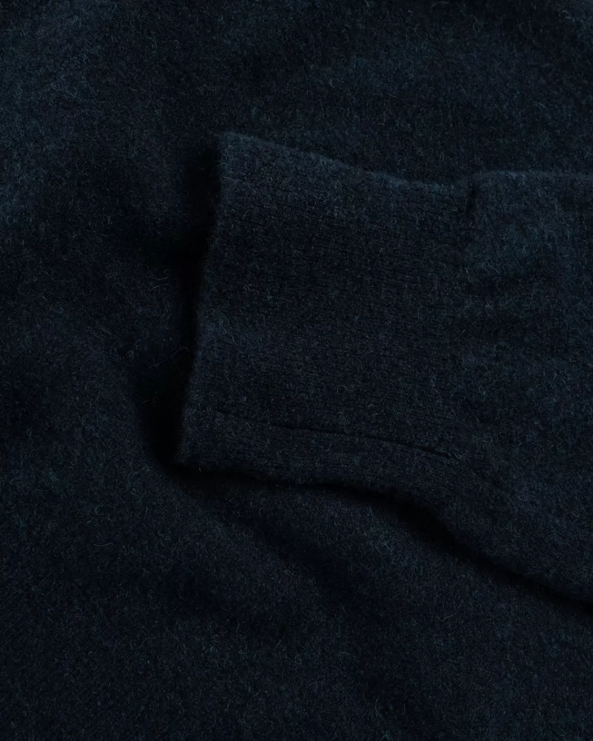 Gebreide Kleding^Acne Studios Geborduurd Logo Ronde Hals Donker Marineblauw Gemeleerd