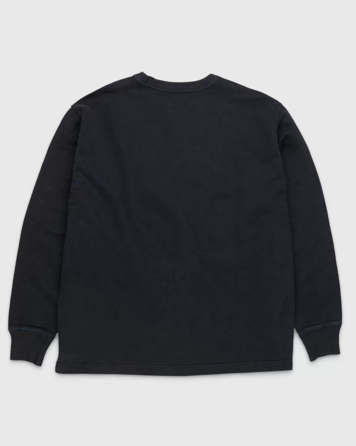 Acne Studios Sweatshirt Met Logo En Ronde Hals Van Biologisch Katoen, Zwart Hot