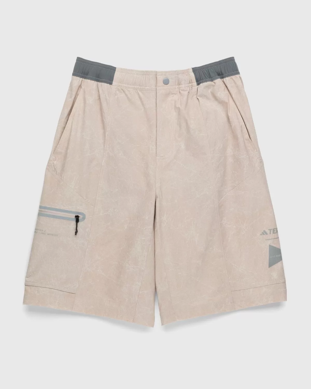 Korte Broek^adidas Terrex X And Wander Awd Shorts Wonder Taupe