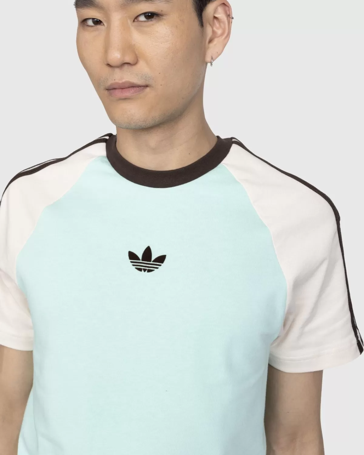 Adidas X Wales Bonner T-Shirt Van Biologisch Katoen, Helder Mint New