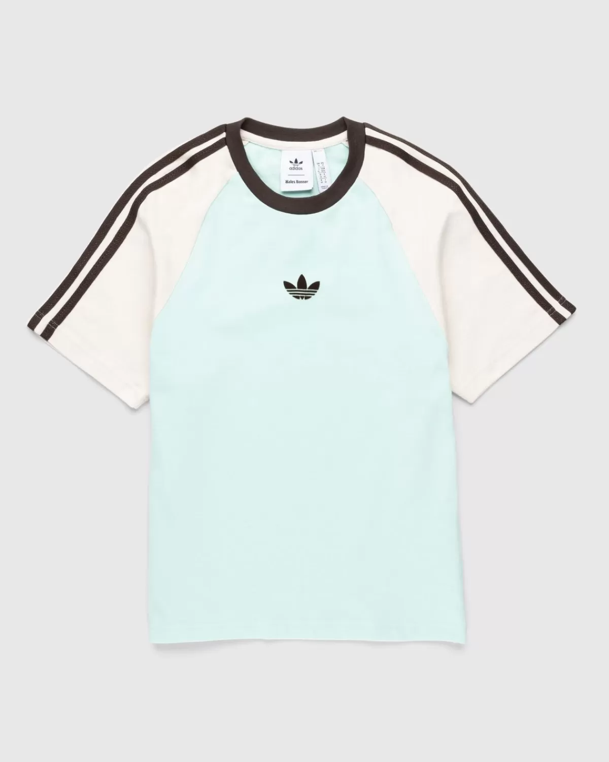 Adidas X Wales Bonner T-Shirt Van Biologisch Katoen, Helder Mint New