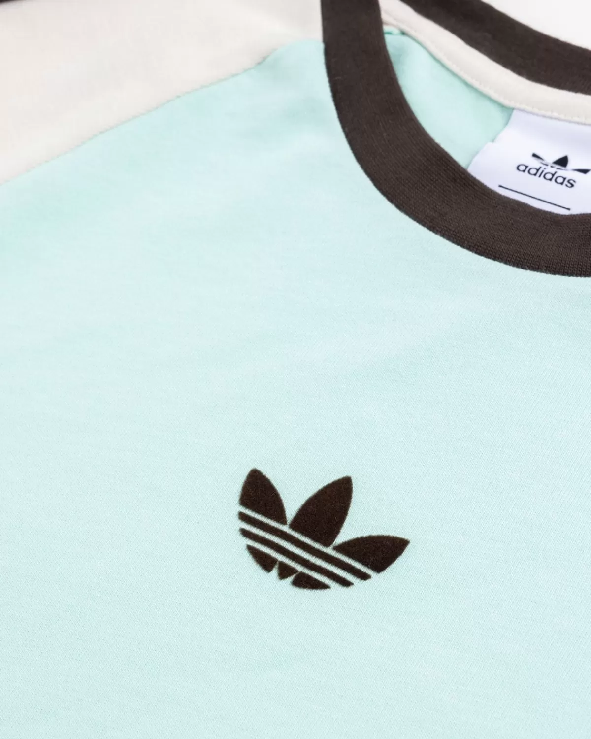 Adidas X Wales Bonner T-Shirt Van Biologisch Katoen, Helder Mint New