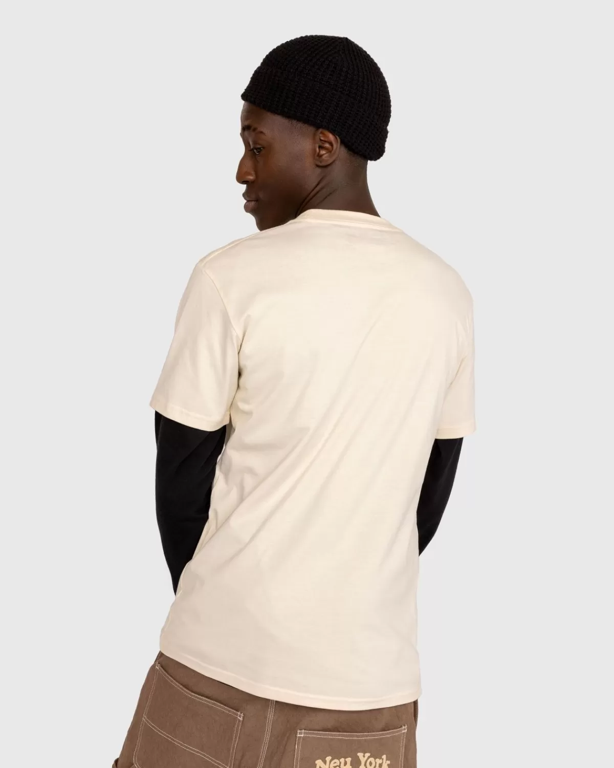 At The Moment X Highsnobiety New York Rats T-Shirt Gebroken Wit Discount