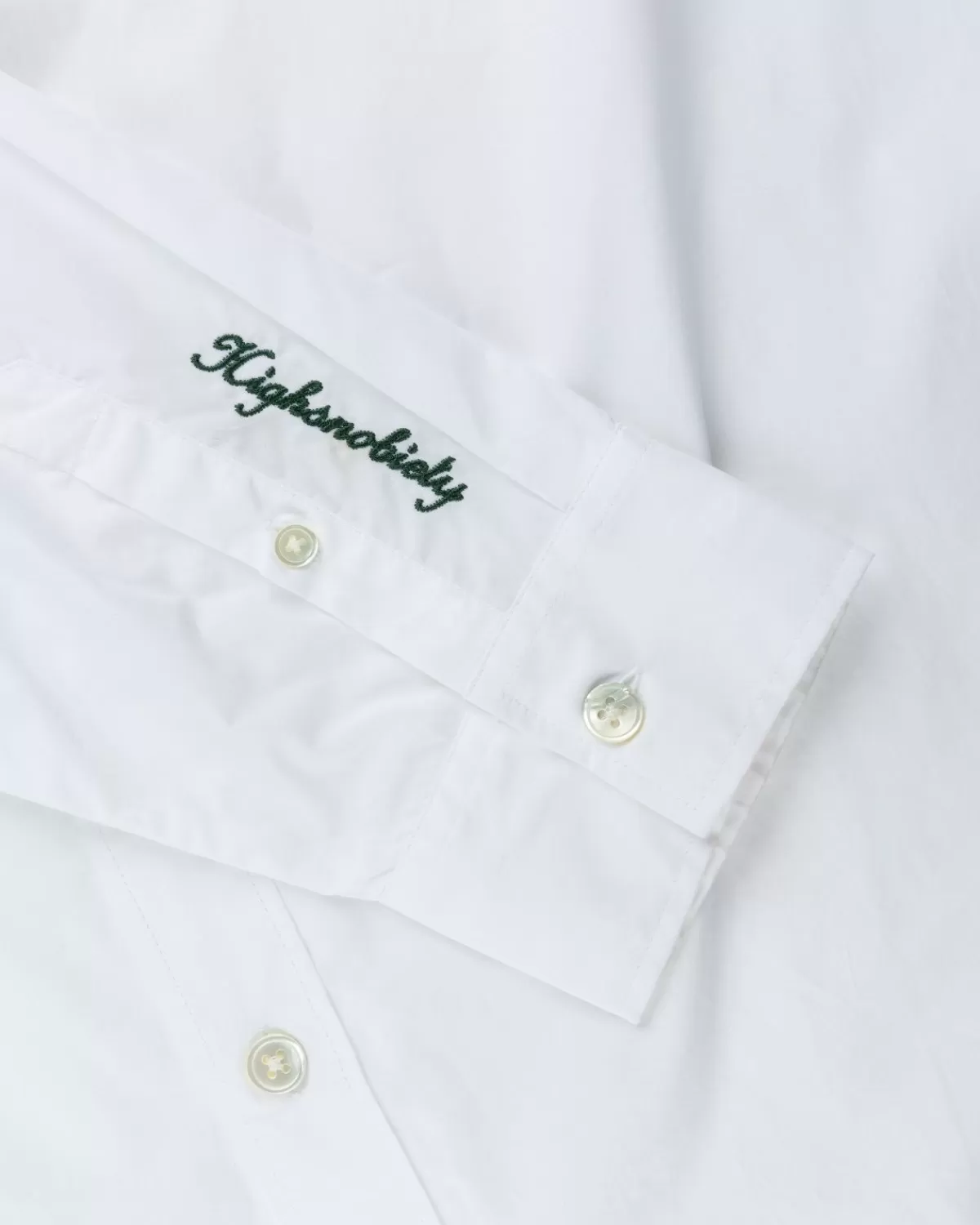 Overhemden^Café de Flore Cafe De Flore X Highsnobiety Not In Paris 4 Poplin Overhemd Wit