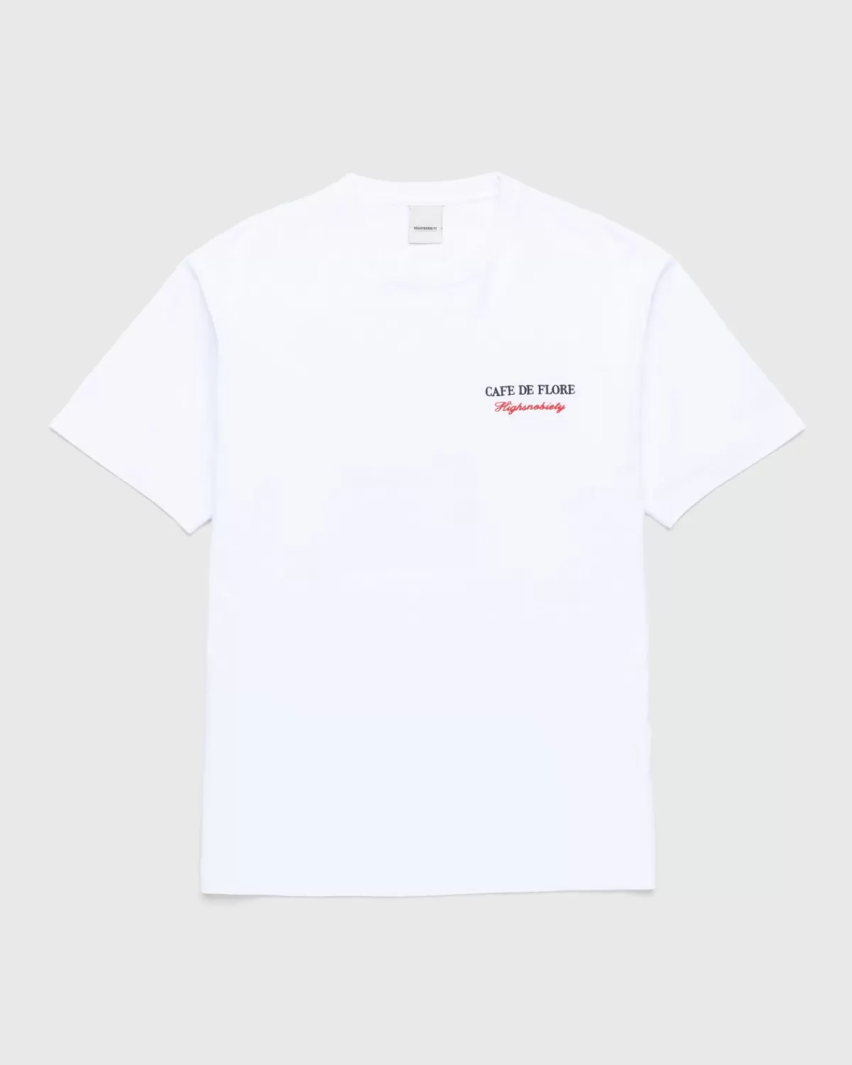 Café de Flore Cafe De Flore X Highsnobiety T-Shirt Met Korte Mouwen Wit Outlet