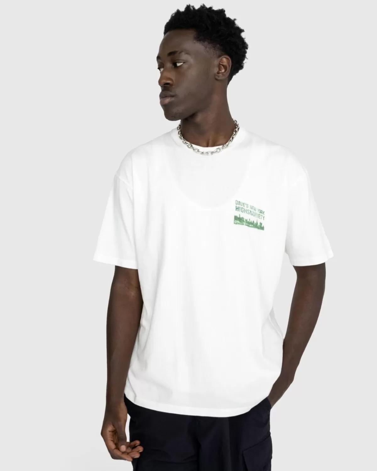 Dave's New York X Highsnobiety Sanitation Truck T-Shirt Wit Shop