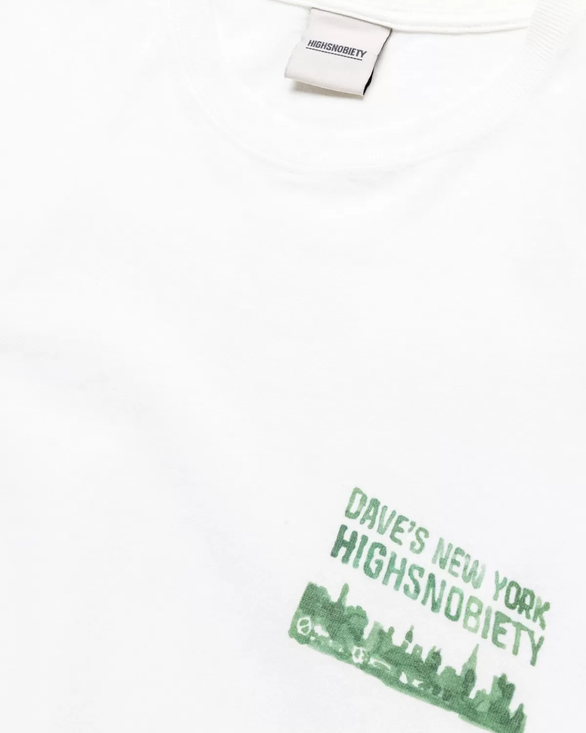 Dave's New York X Highsnobiety Sanitation Truck T-Shirt Wit Shop