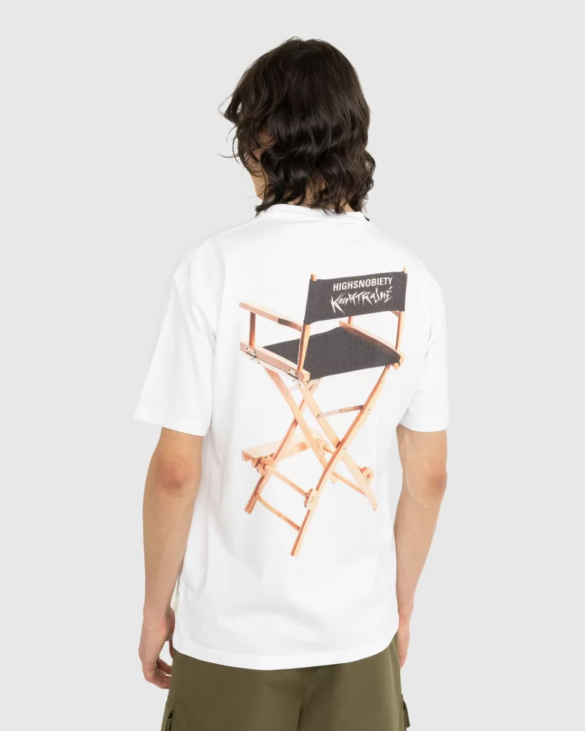 École Kourtrajmé Ecole Kourtrajme X Highsnobiety T-Shirt Met Korte Mouwen Wit Hot