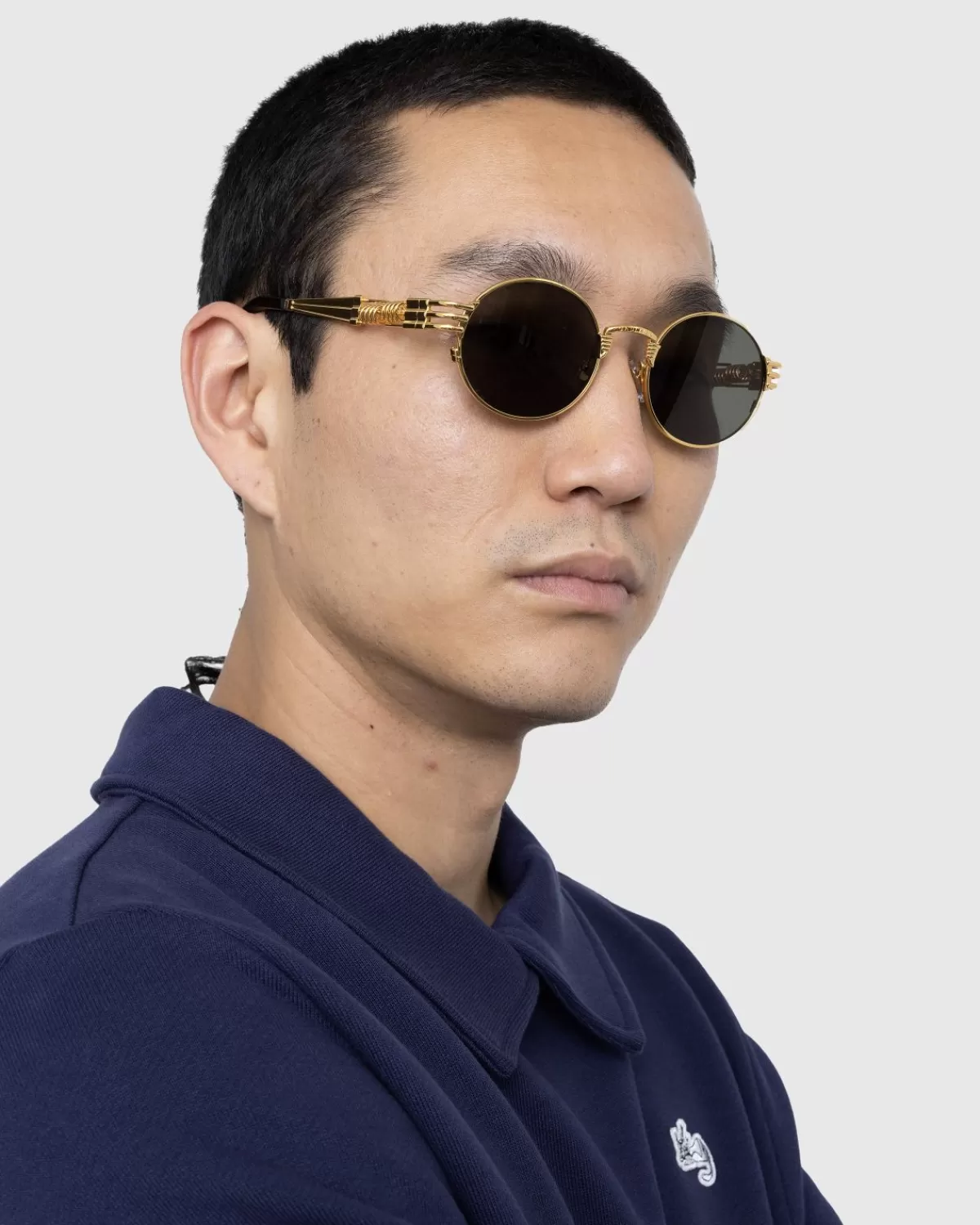 Jean Paul Gaultier X Burna Boy 56-6106 Dubbele Resort-Zonnebril Geel Shop
