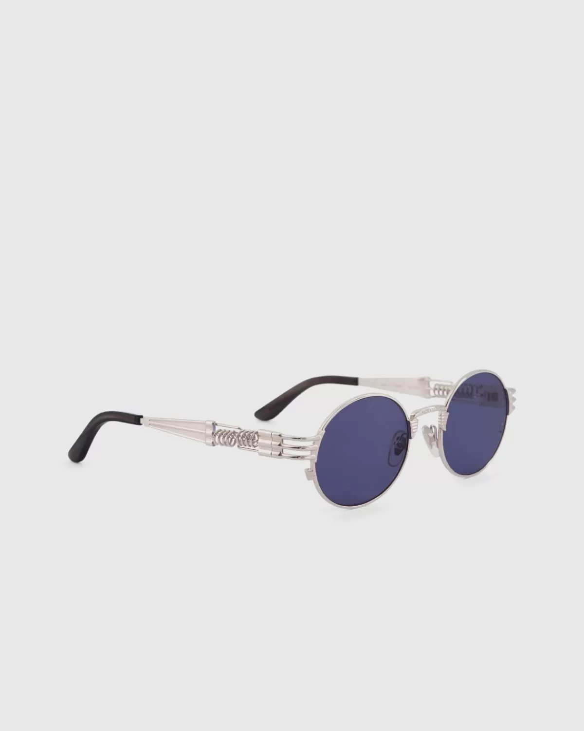 Jean Paul Gaultier X Burna Boy 56-6106 Dubbele Resort-Zonnebril Zilver Sale