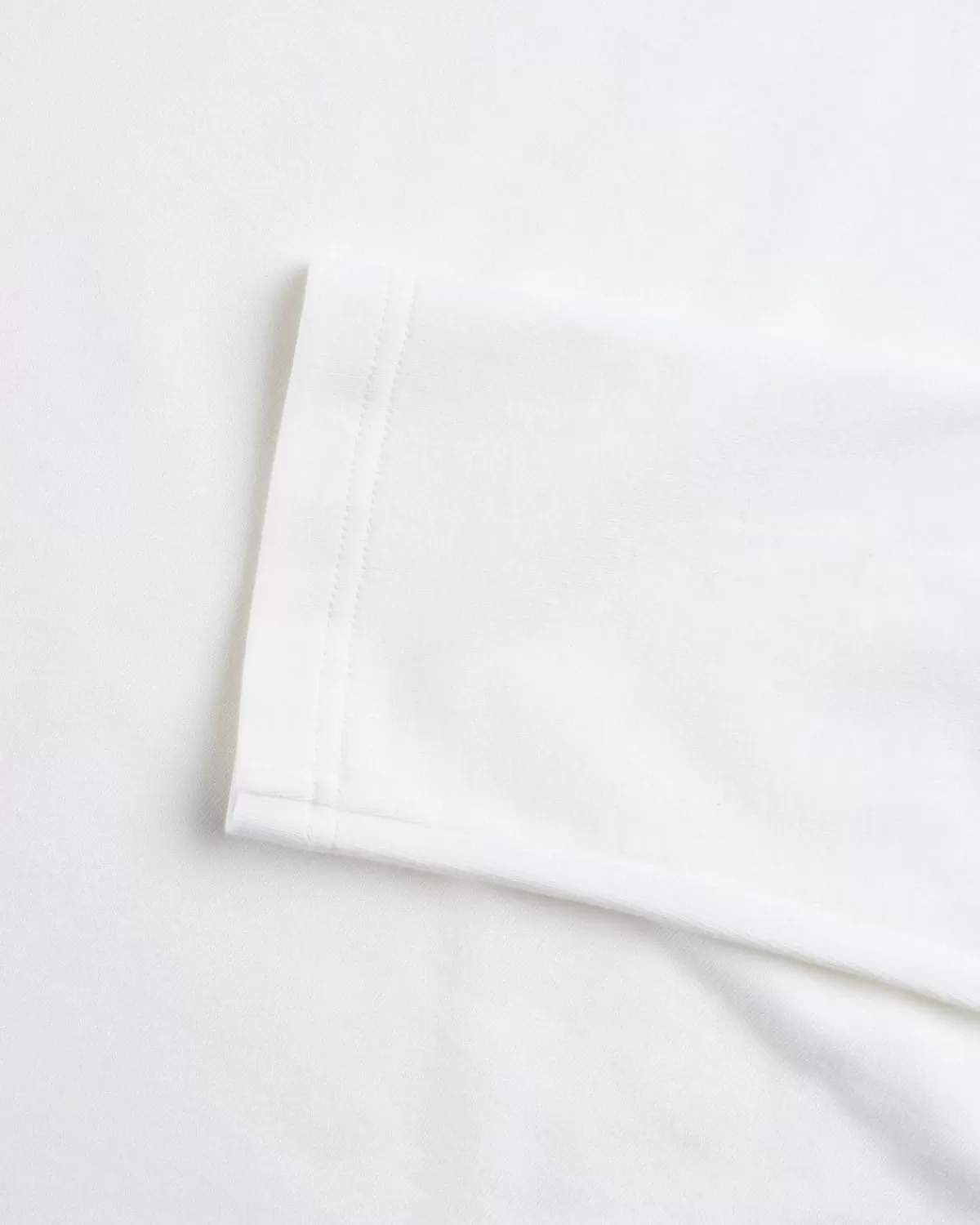Jil Sander Logo T-Shirt Met Lange Mouwen Porselein Wit Clearance