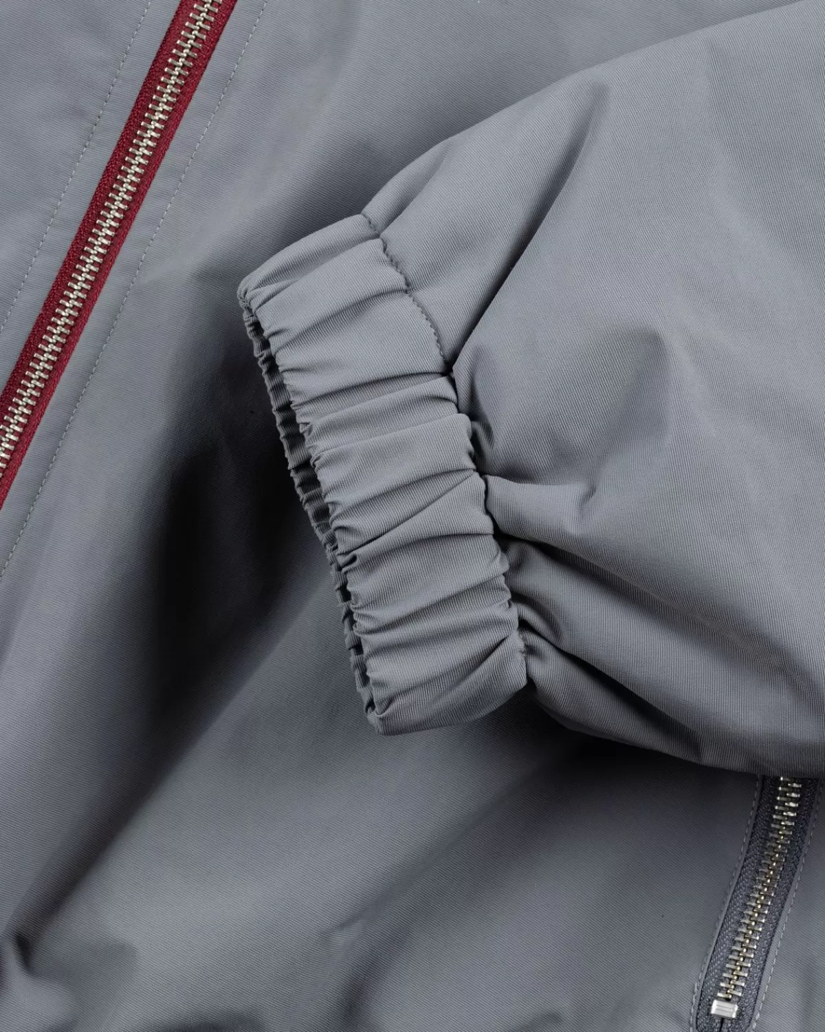 Bovenkleding^J.W. Anderson Jw Anderson - Contrasterende Blouson Met Ritssluiting Aan De Voorkant Grijs