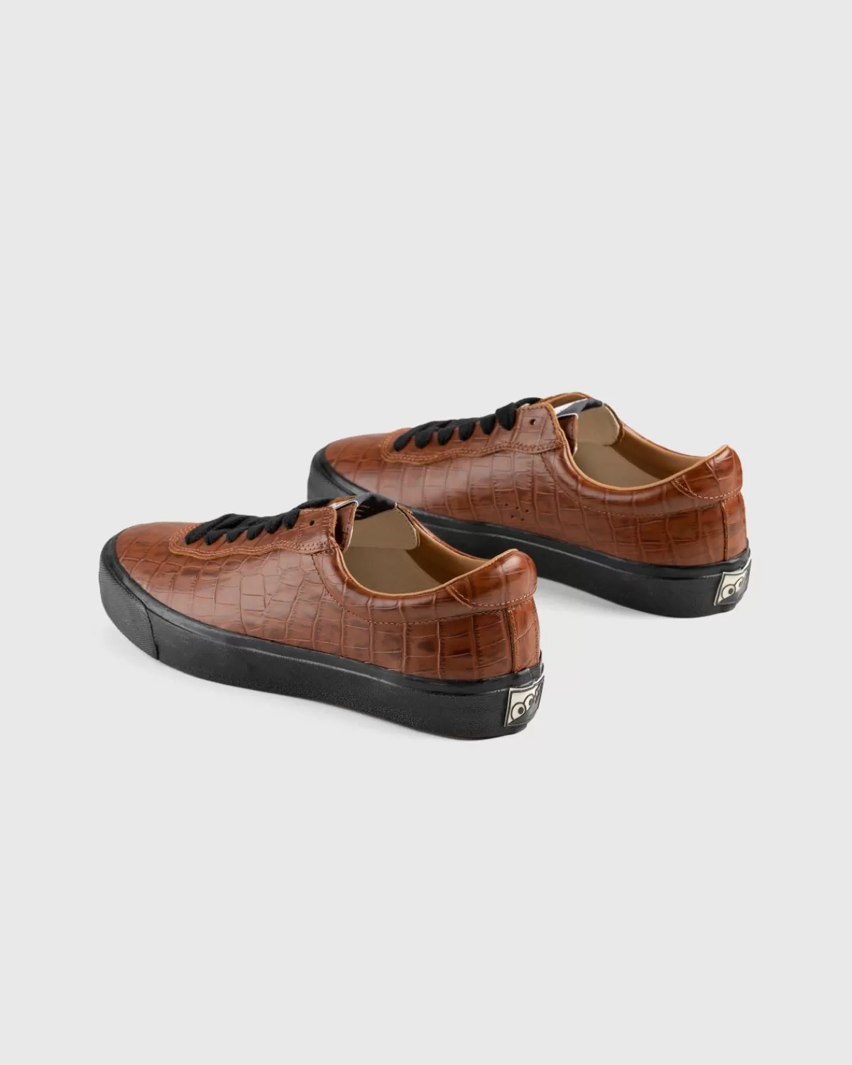Last Resort AB Vm001 Croc Lo Bruin/Zwart Flash Sale