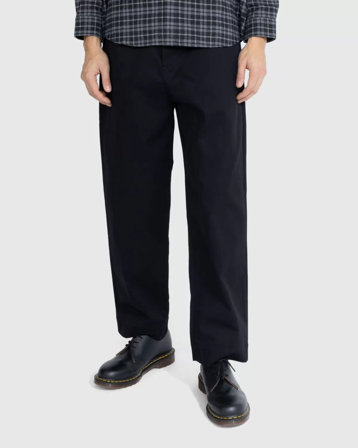 Broek^Meta Campania Collective Ed Ongevoerde Broek Met Trekkoord Zwart