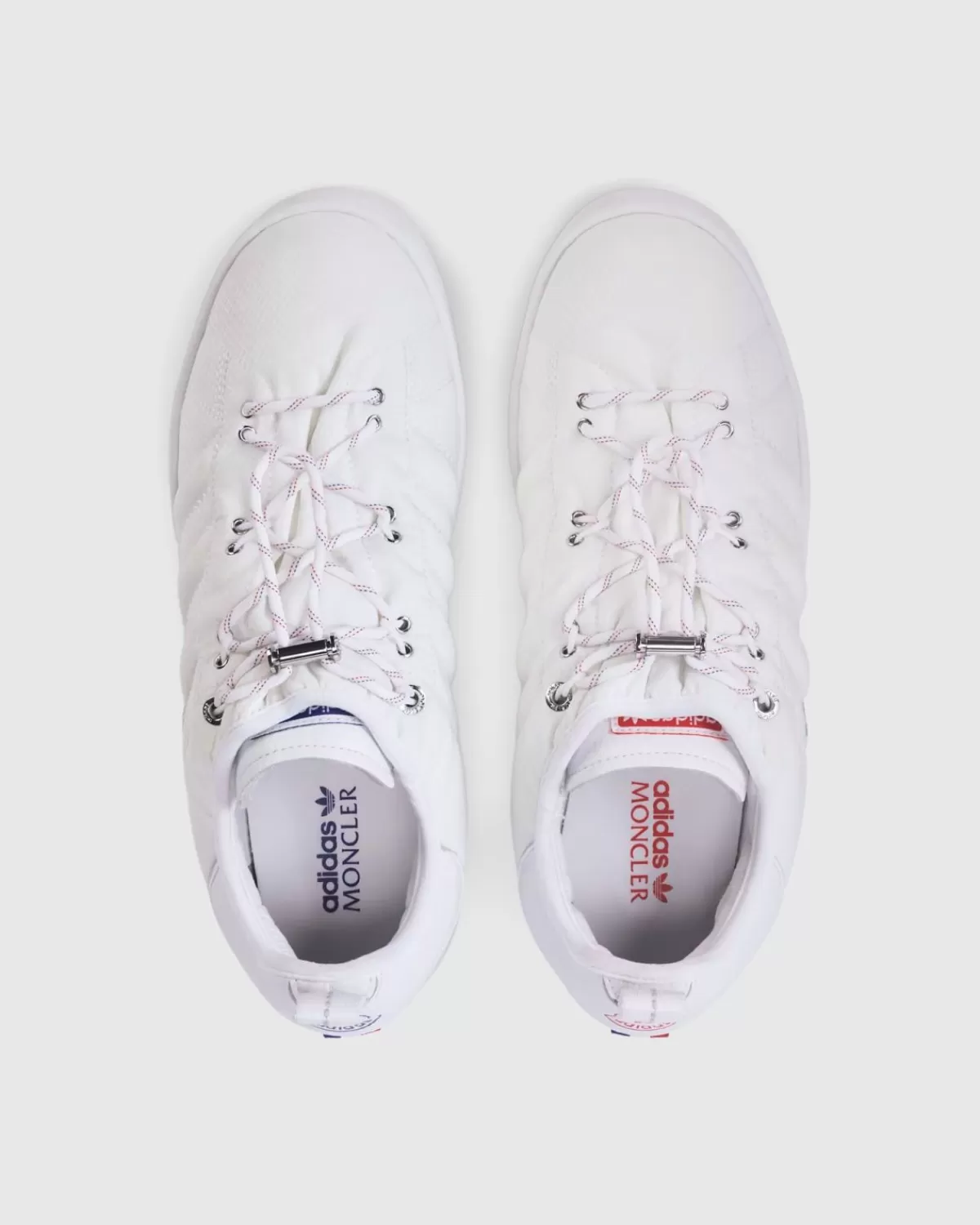 Moncler X Adidas Originals Campusschoenen Core Wit Sale