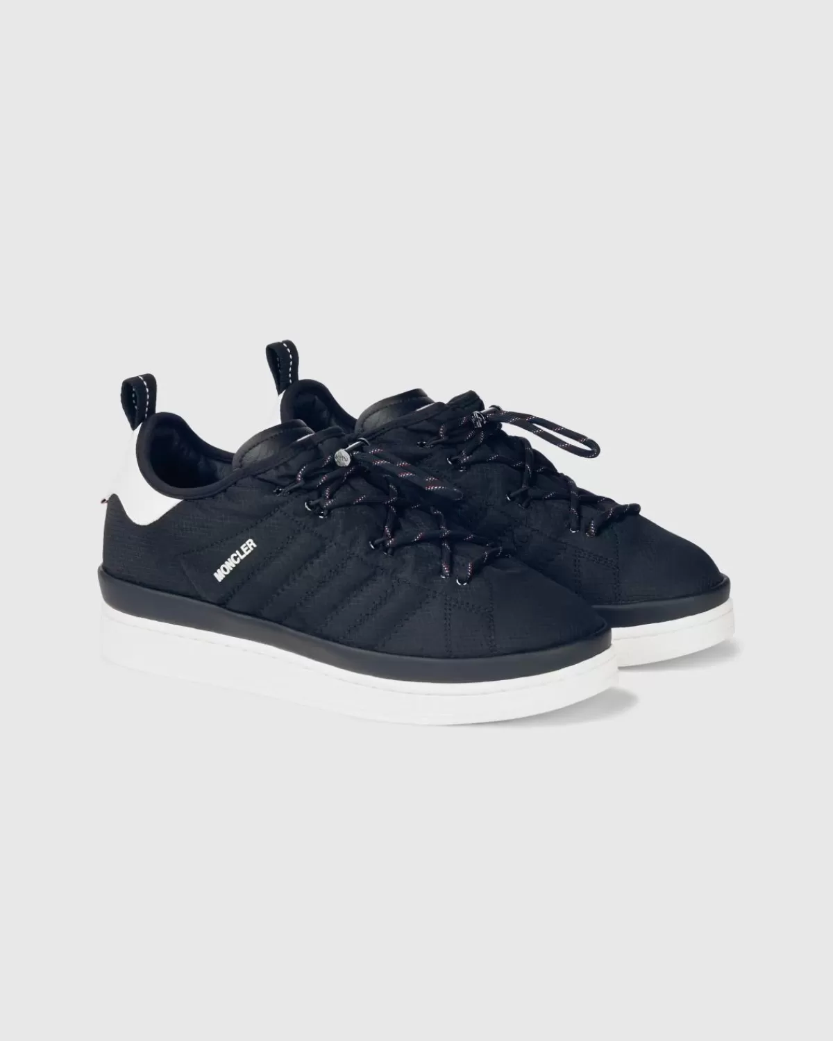 Moncler X Adidas Originals Campusschoenen Core Zwart Store