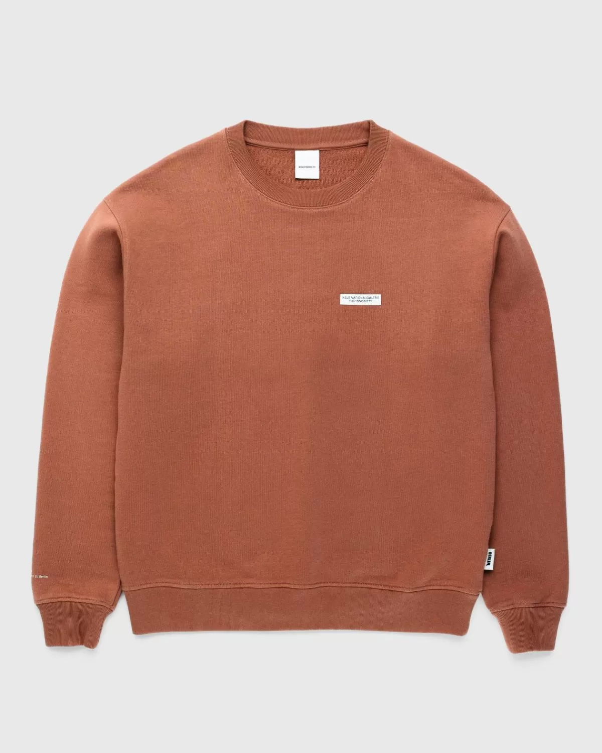 Neue Nationalgalerie X Highsnobiety Berlijn, Berlijn 3 Ronde Hals, Bruin Discount