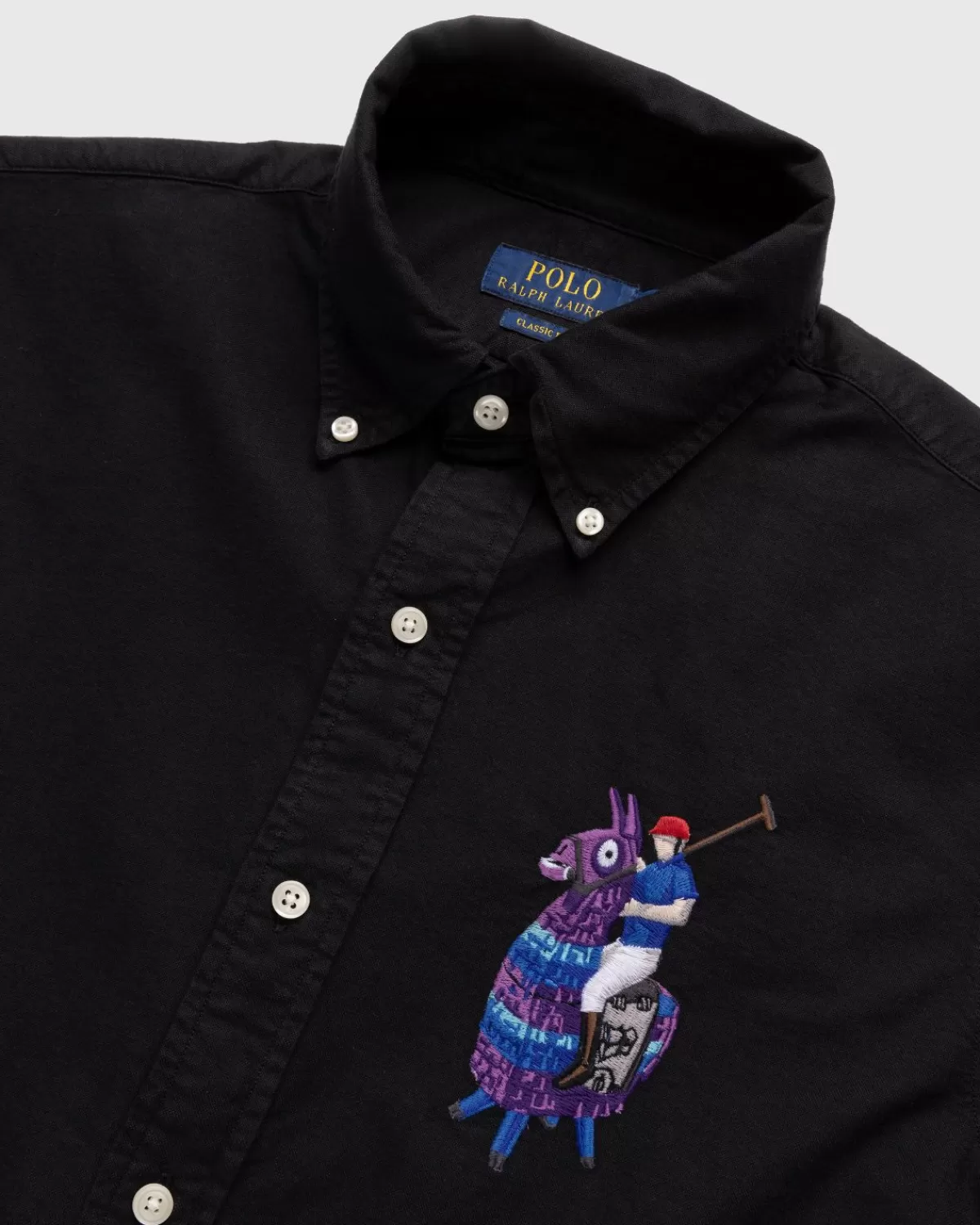 Overhemden^Ralph Lauren X Fortnite Sportshirt Met Lange Mouwen Zwart
