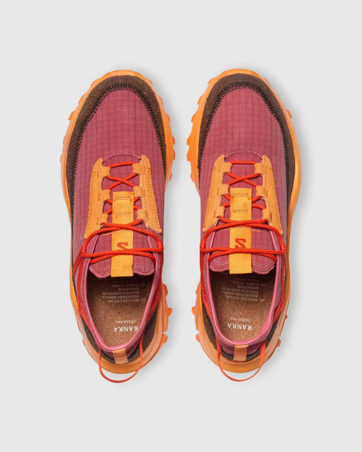 RANRA X Salomon Cross Pro Betere Kurkuma/Blazing Orange/Scarlet Ibis Hot