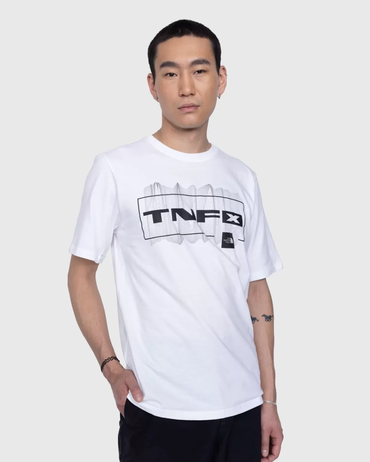 The North Face Coordineert T-Shirt Tnf Wit/Tnf Zwart Clearance