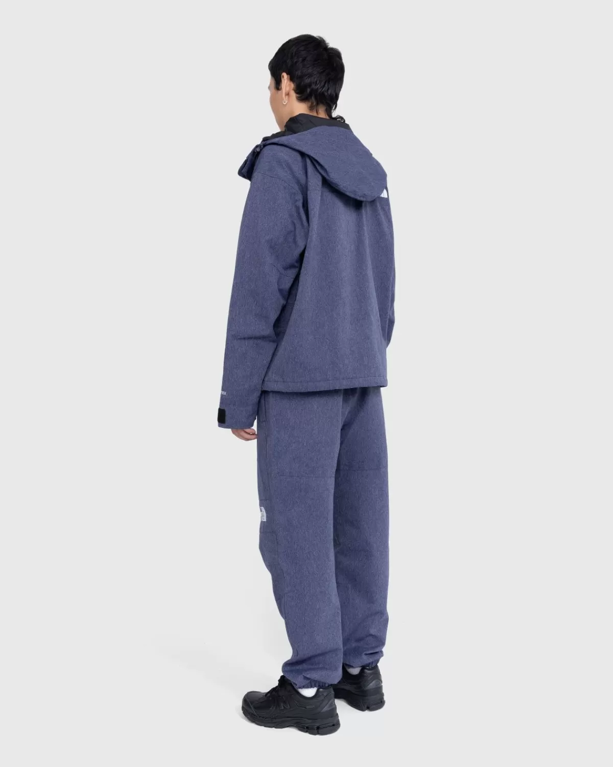 Bovenkleding^The North Face Gore-Tex Mountain Jacket Denim Blauw/Tnf Zwart