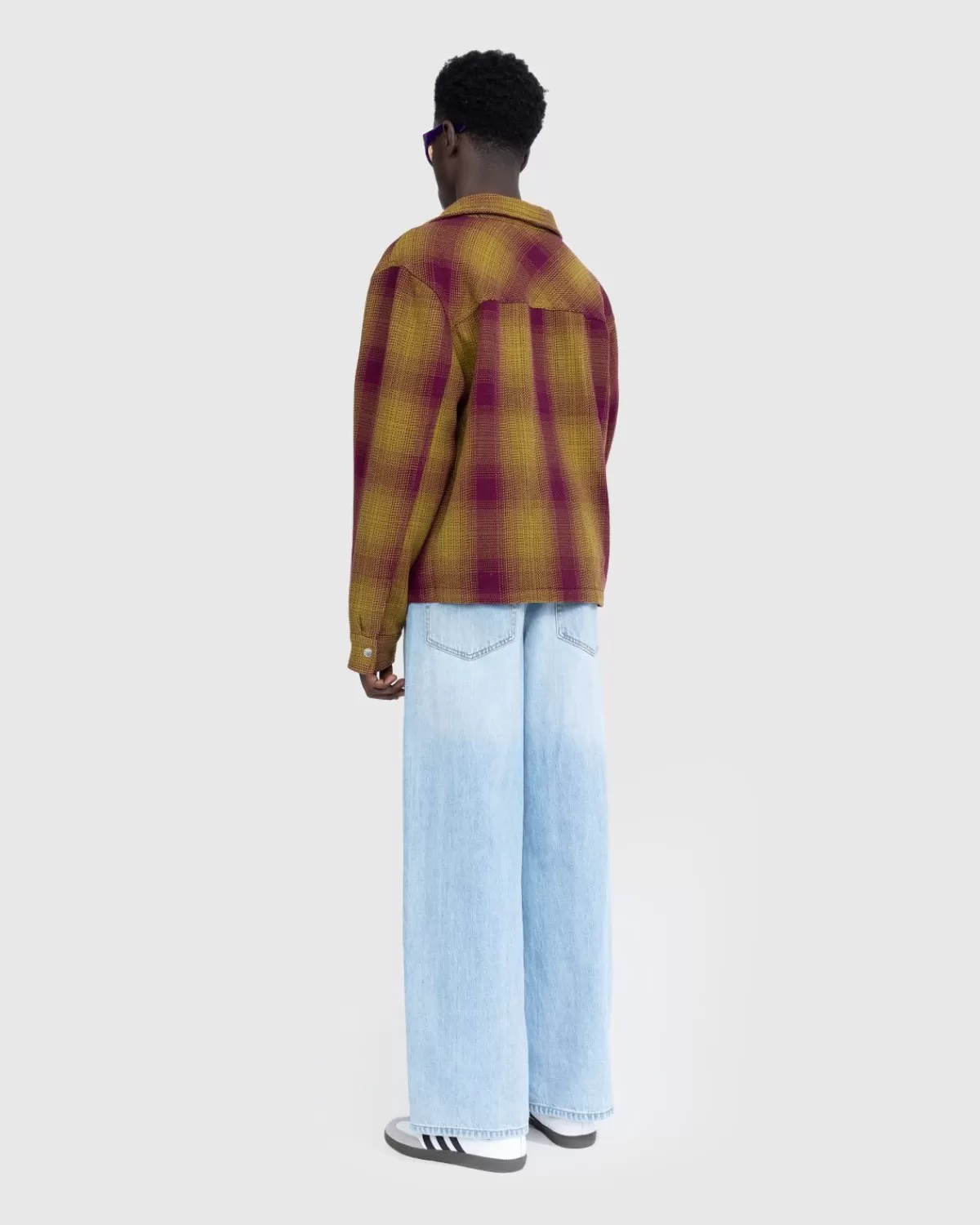 Overhemden^The North Face Valley Twill Utility Shacket Grote Halfdome Schaduwplaid