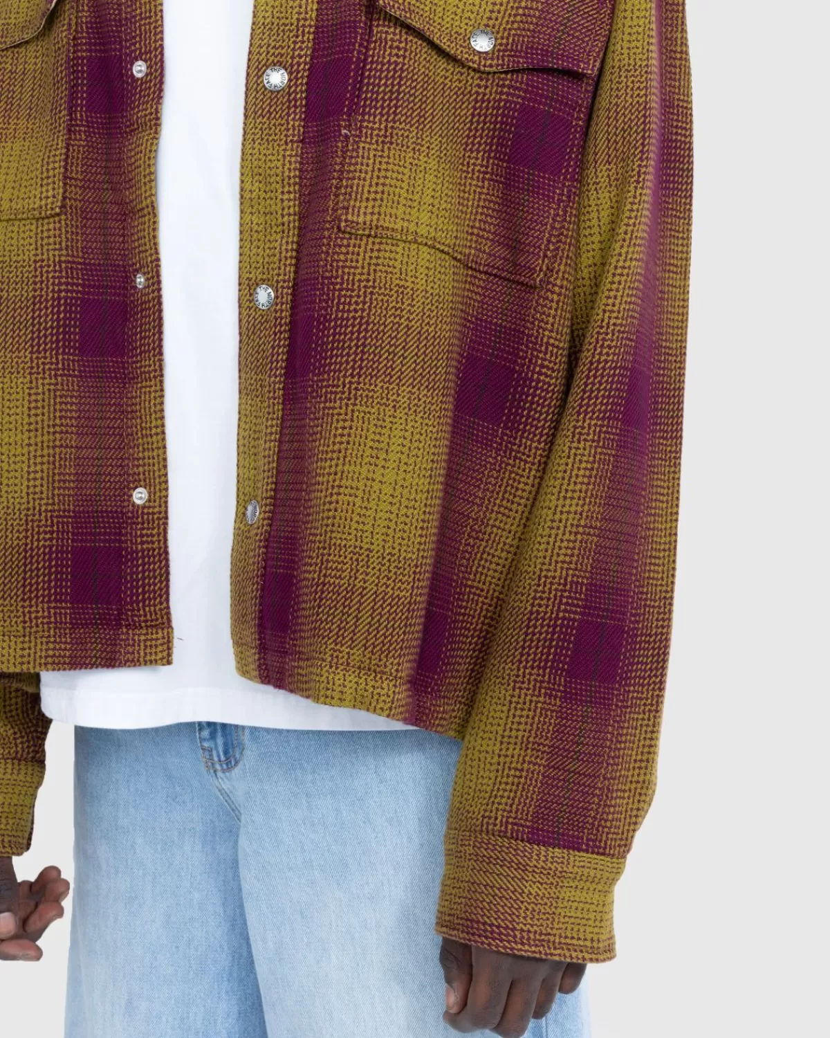 Overhemden^The North Face Valley Twill Utility Shacket Grote Halfdome Schaduwplaid