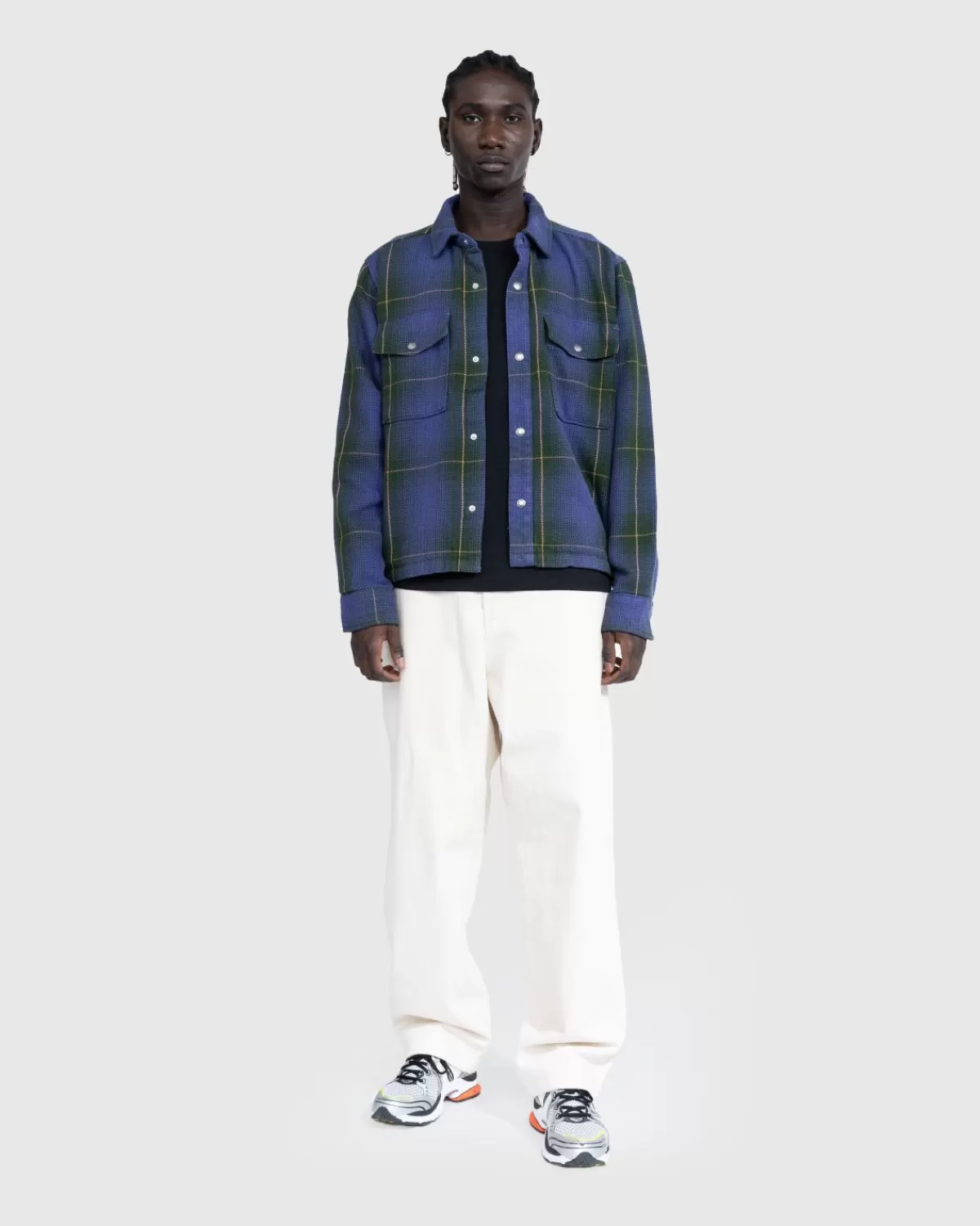 Overhemden^The North Face Valley Twill Utility Shacket Pine Needle Grote Halfdome Schaduwplaid