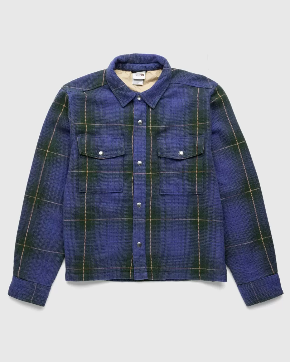 Overhemden^The North Face Valley Twill Utility Shacket Pine Needle Grote Halfdome Schaduwplaid