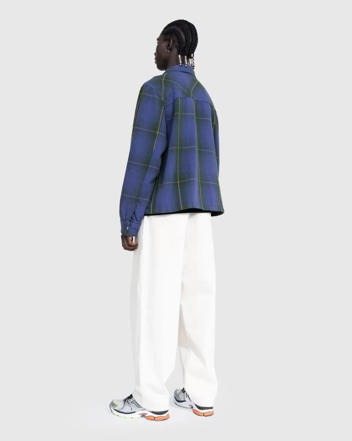 Overhemden^The North Face Valley Twill Utility Shacket Pine Needle Grote Halfdome Schaduwplaid