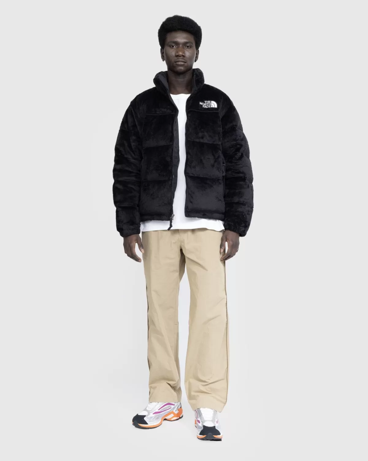Bovenkleding^The North Face Versa Velour Nuptse Jas Tnf Zwart