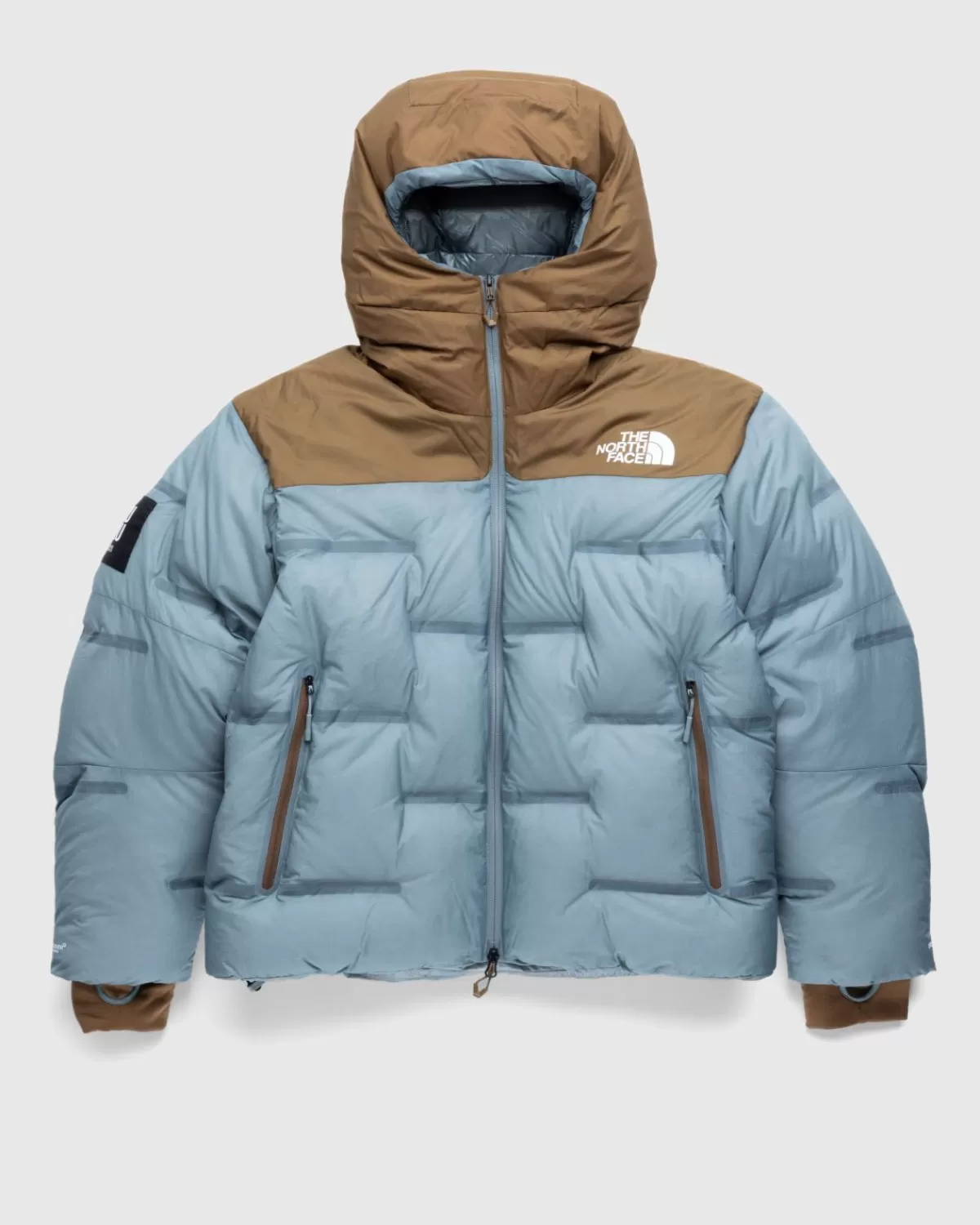 Bovenkleding^The North Face X Undercover Soukuu Cloud Down Nupste Sepia Bruin/Betongrijs