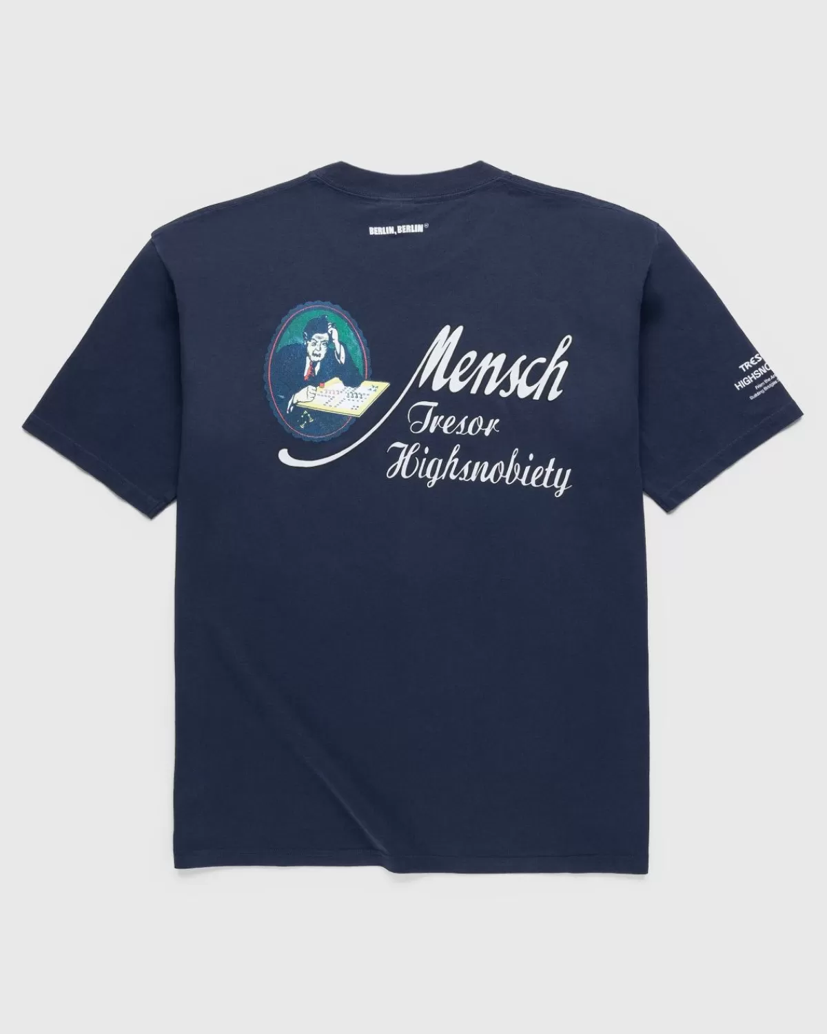 Tresor X Highsnobiety Berlin, Berlin 3 Heren T-Shirt Marine Fashion