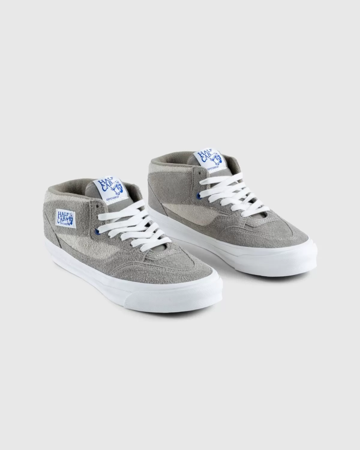 Vans Ua Og Half Cab Lx Hairy Suede Grey Ridge Fashion