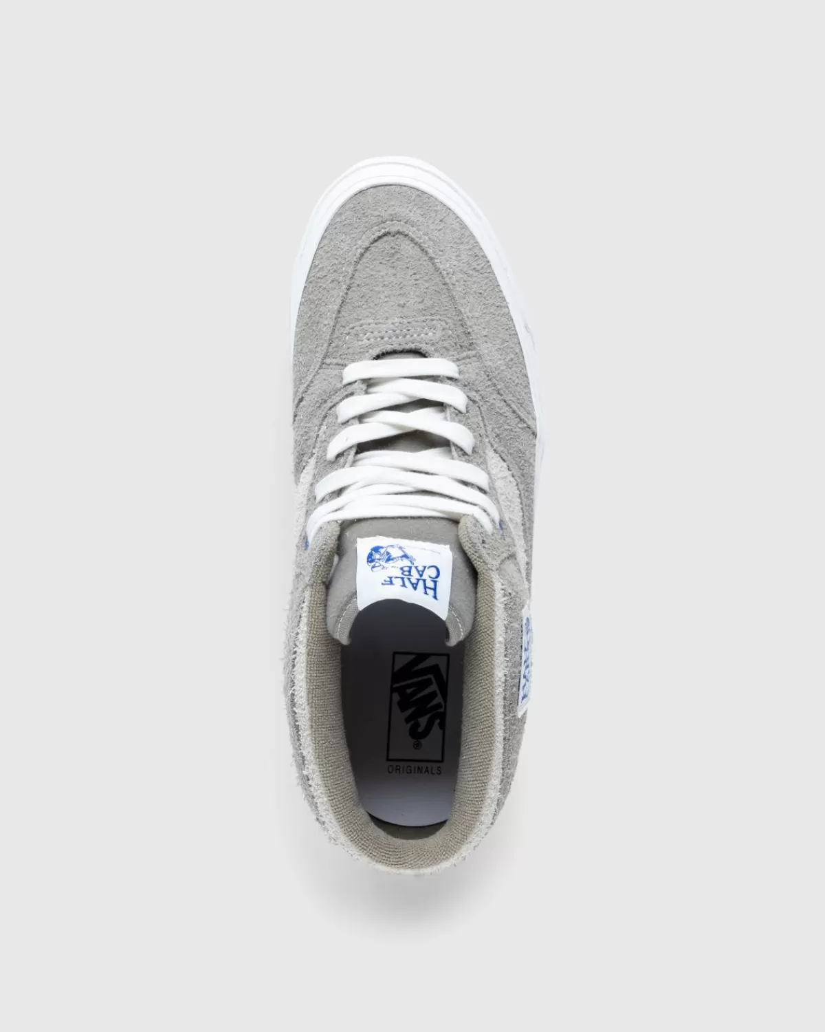 Vans Ua Og Half Cab Lx Hairy Suede Grey Ridge Fashion
