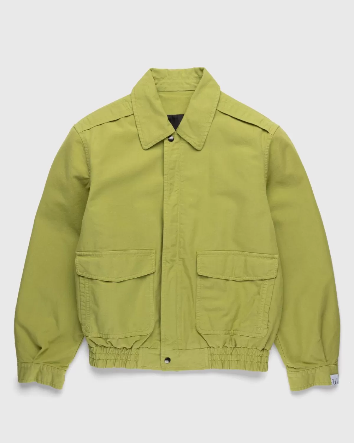Bovenkleding^Winnie New York Katoenen Jack Met Dubbele Zak Groen